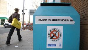 Knife Surrender Alamy
