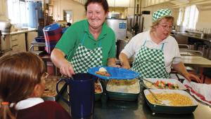 Opinion School Lunch Ladies Alamy