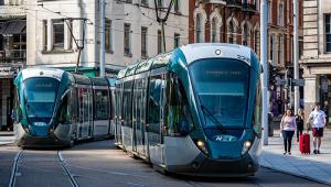Trams in Nottingham