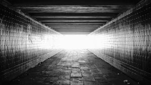 Light at the end of a tunnel