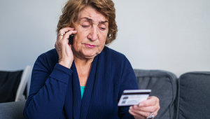 Older woman banking ISTOCK