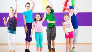 Children dancing