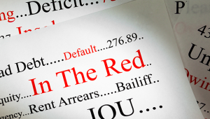 Rent arrerars SHUTTERSTOCK
