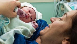 Mother and baby