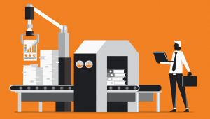 automation robot arm machine production line. credit_istock-2156606309