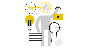 modern vector icon key person company. credit_shutterstock_520070269