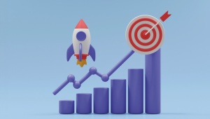 rocket graph. credit_shutterstock_2528085733