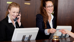 Hotel receptionists