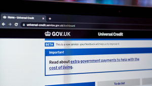 Universal credit Shutterstock 2195304355