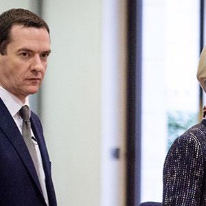 George Osborne &amp; Christine Lagarde