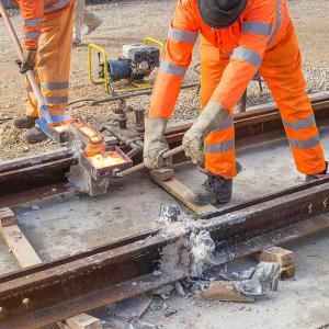 Railway workers