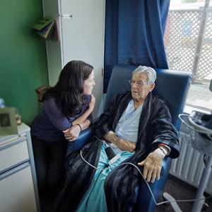 Patient in hospital