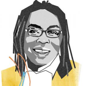 Lord Adebowale - art: Paddy Mills