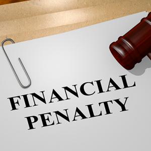 Financial penalty