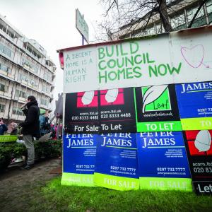 Lewisham housing. Alamy
