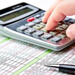 Accounting spreadsheet