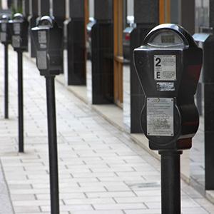 Parking meters council charges