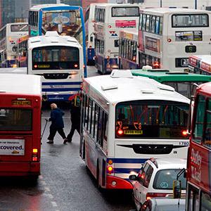 Deregulation of bus services outside London has failed and new regional transport authorities should be created with powers to introduce franchises similar to those in the capital, the Institute for Public Policy Research has said.