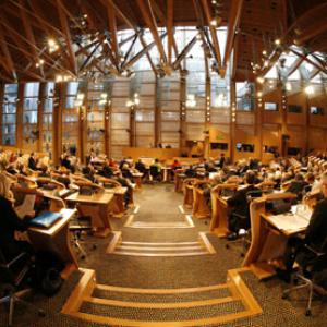 Scottish Parliament chamber