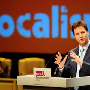 Clegg at LGA PA