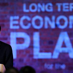  Economic growth in the North West of England could match the wider UK rate, generating an extra £18bn and putting another 100,000 people in work, Chancellor George Osborne has said.