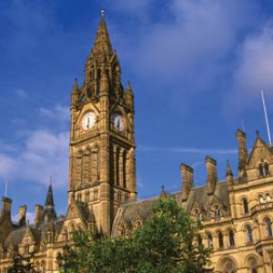 Manchester Town Hall, Alamy
