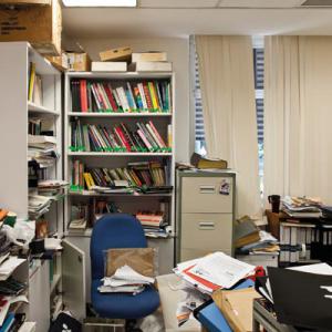 Messy Office, Photo: Getty