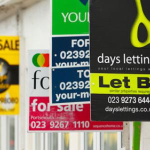 To let signs