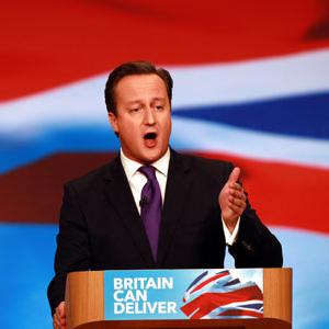 David Cameron Conservative Party conference Photo: PA