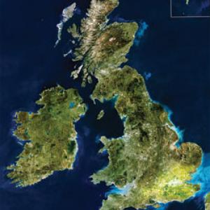 UK map