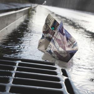 Money down the drain? Image: iStock