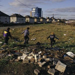 Children in poverty in Scotland Alamy