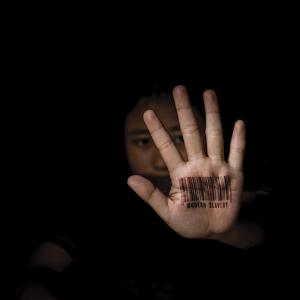 Modern slavery Barcode