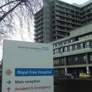 The Royal Free hospital in north London: the trust acquired the struggling Barnet and Chase Farm trust in 2014 and its Enfield site is getting a new hospital