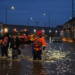 Floods in Doncaster. Picture credit: Getty 