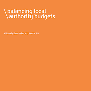 Balancing local authority budgets