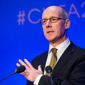 John Swinney at the CIPFA Conference