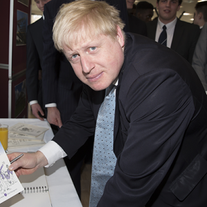 Boris and a book