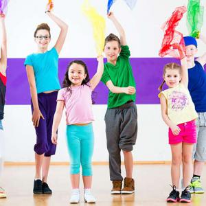 Children dancing