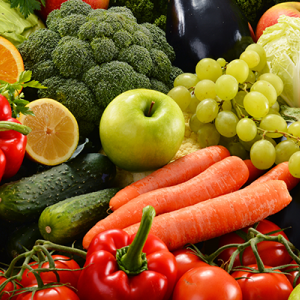 Fruit and vegetables SHUTTERSTOCK