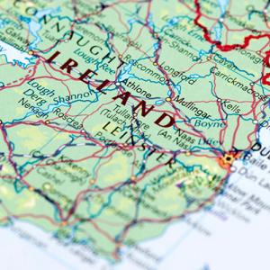 map of Ireland
