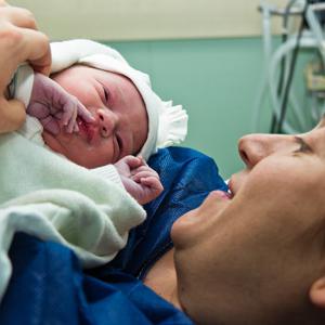 Mother and baby