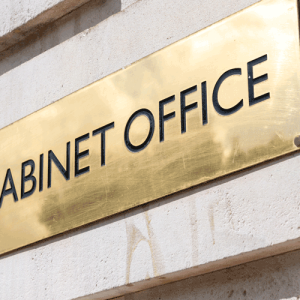 Cabinet Office plate