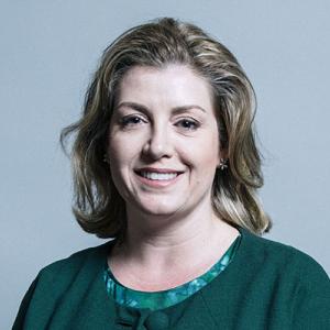 Penny Mordaunt, international development secretary 