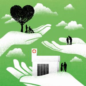 Caring hands helping vulnerable people.credit_ikon_00010558