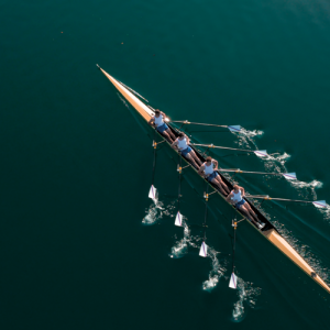 overhead shot of coxed four_CREDIT_istock-861260718