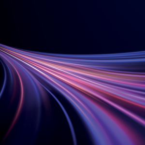 Glowing swirl bokeh effect. speed neon line.credit_shutterstock-2478038495