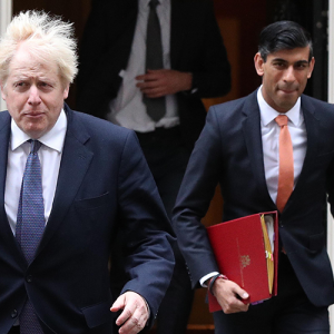 Boris Johnson and Rishi Sunak Shutterstock1836538456
