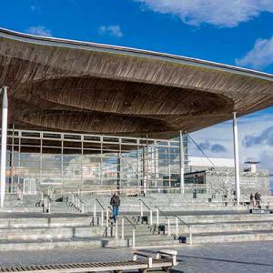 Welsh Government building 