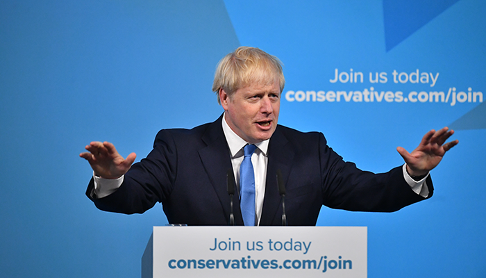 Boris Johnson wins Tory leadership contest 